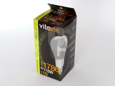 Крушка LED Е27 - 19W А80 4000К -VITO-